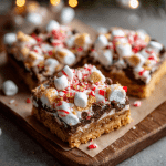 S’mores Bars with Candy Cane Crunch