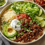 High-Protein Taco Bowl