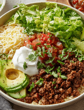 High-Protein Taco Bowl