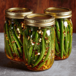 Spicy Pickled Green Beans