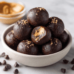 No-Bake Cottage Cheese Brownie Batter Bites