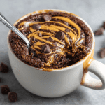 PROTEIN CHOCOLATE PEANUT BUTTER MUG CAKE