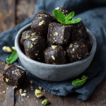 Fudgy Mint Chocolate Bites