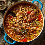 Southern Black-Eyed Peas with Smoked Turkey Wings