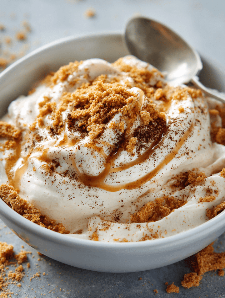 High-Protein Snickerdoodle Cheesecake Yogurt Bowl