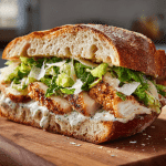 Crispy Chicken Caesar Sandwich