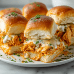 Spicy Buffalo Chicken Sliders