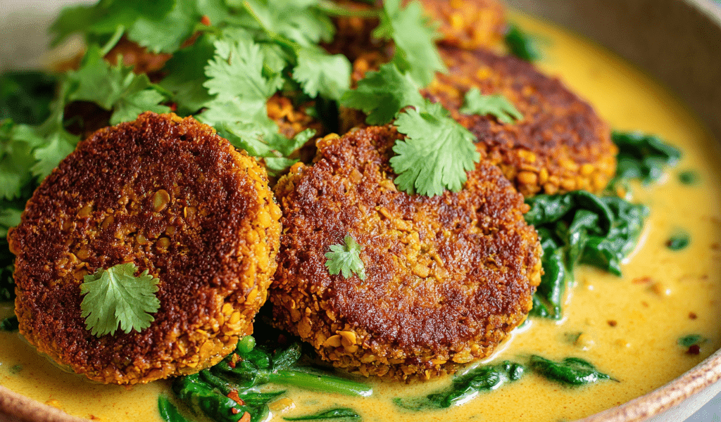 Vegan Red Lentil Patties