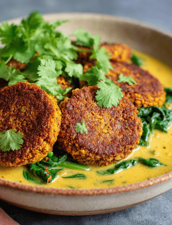 Vegan Red Lentil Patties