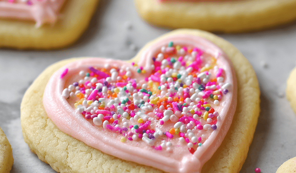 Valentine’s Day Sugar Cookies