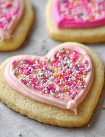 Valentine’s Day Sugar Cookies