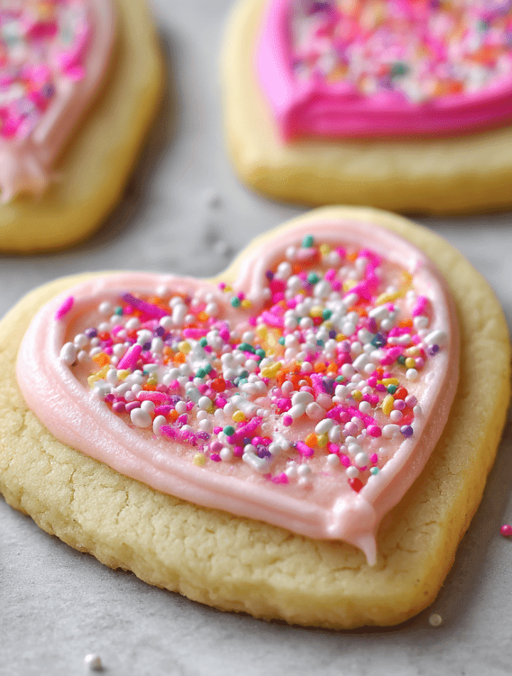 Valentine’s Day Sugar Cookies