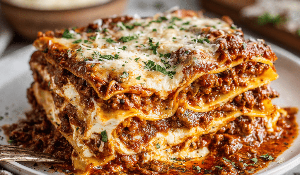 Best Ever Homemade Lasagna