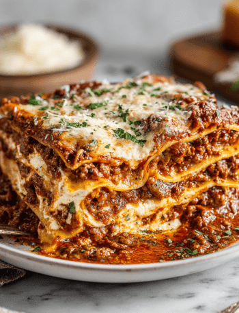 Best Ever Homemade Lasagna