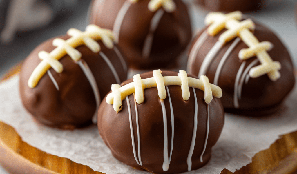 Football Oreo Truffles