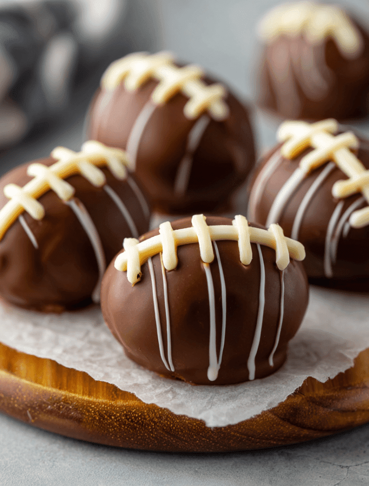 Football Oreo Truffles