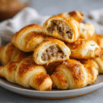 Sausage Cream Cheese Crescent Rolls
