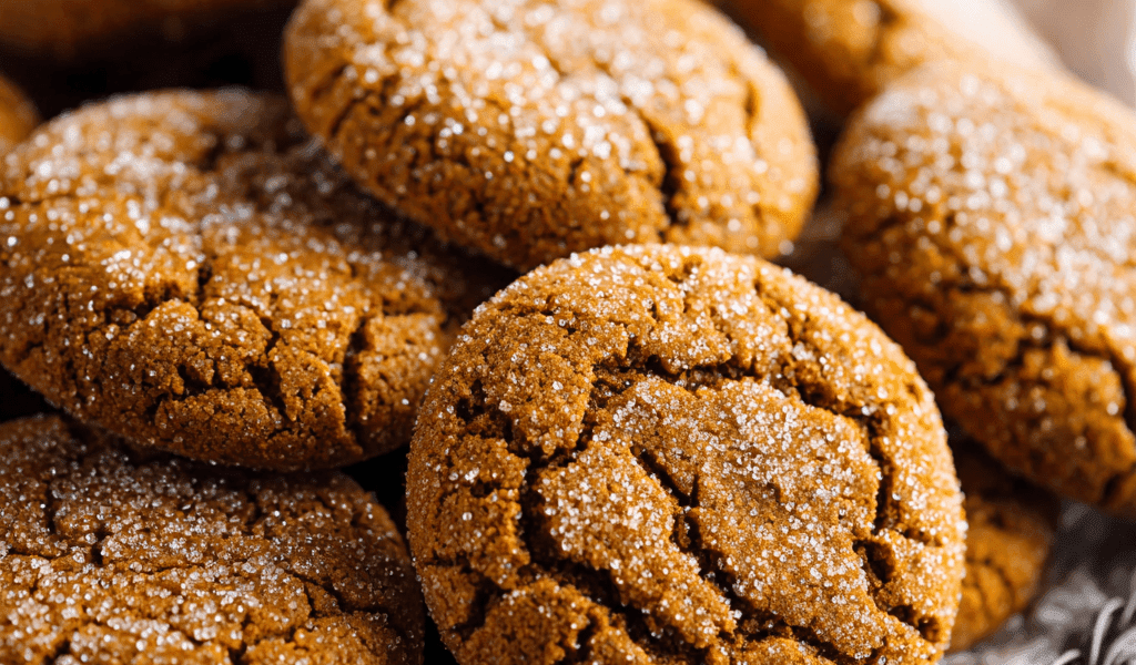 Old-Fashioned Soft Molasses Cookies