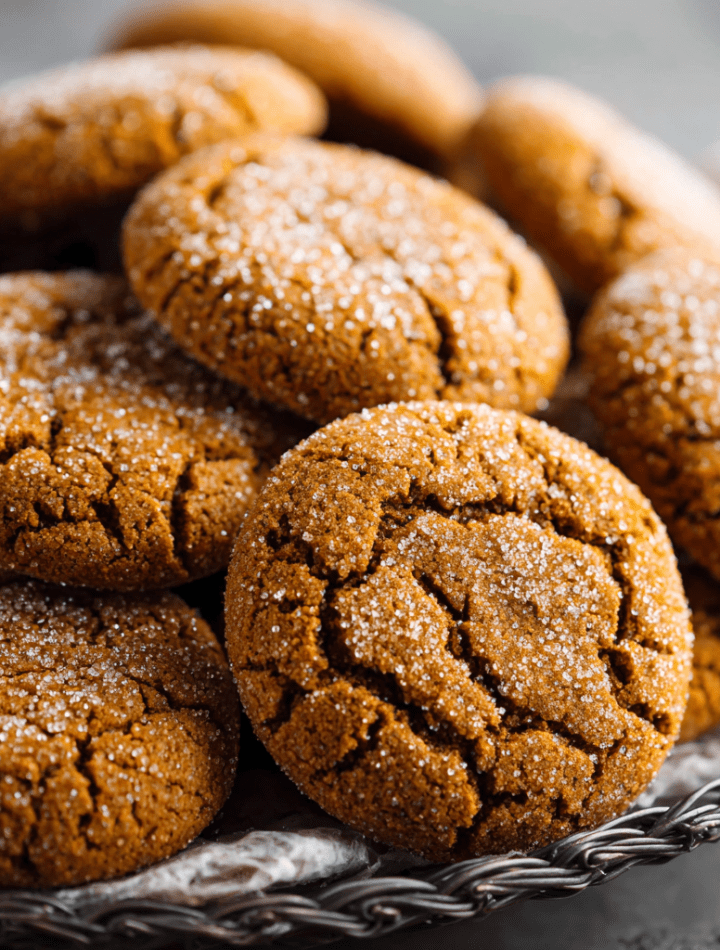 Old-Fashioned Soft Molasses Cookies