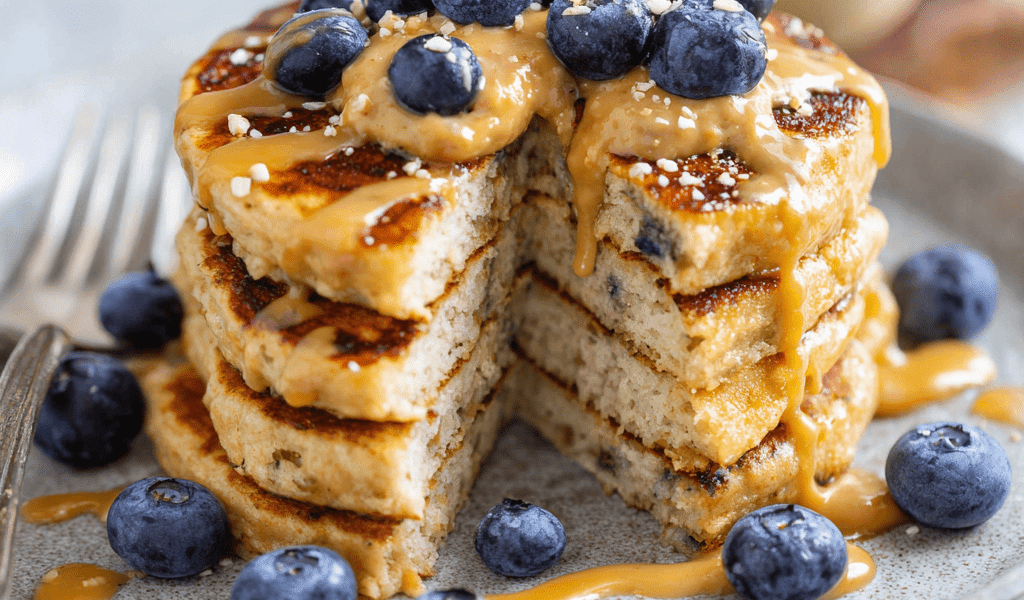 Banana Protein Pancakes