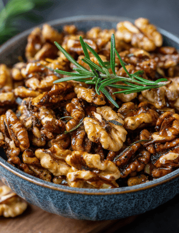 Savory Rosemary Spiced Walnuts