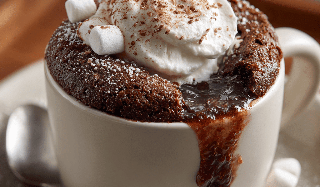 Hot Cocoa Mug Cake