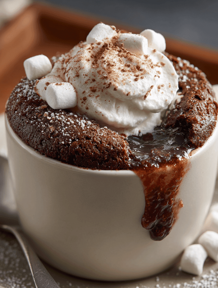 Hot Cocoa Mug Cake