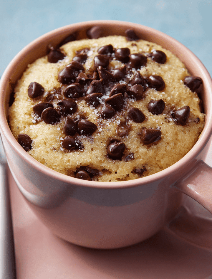 Chocolate Chip Mug Cake