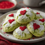Grinch Cake Mix Cookies