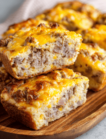 Sausage, Egg & Cheese Mini Loaves