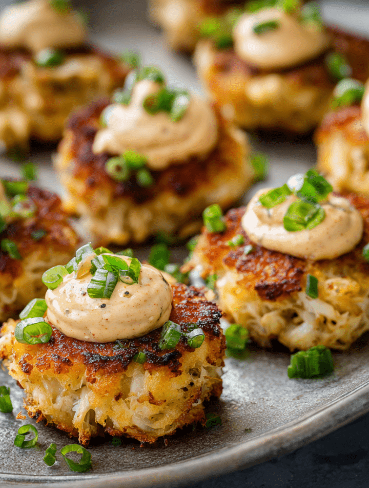 Mini Crab Cakes with Cajun Remoulade