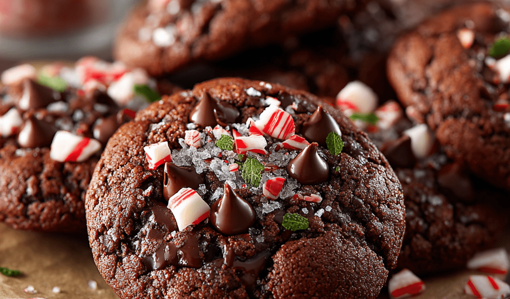 Ultimate Chocolate Peppermint Cookies
