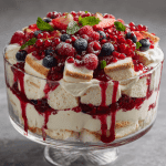 Festive Pavlova Berry Trifle