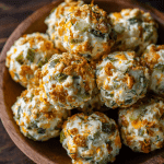 Dill Pickle Cheese Ball Bites