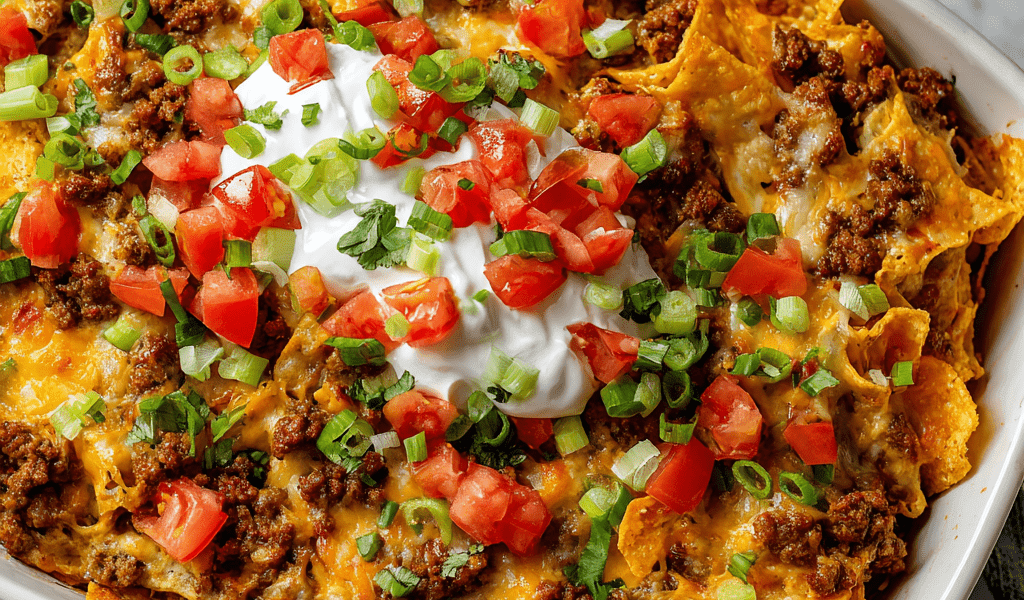 Walking Taco Casserole