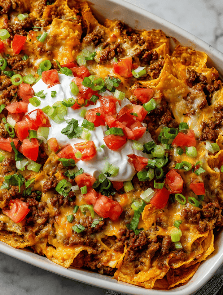 Walking Taco Casserole