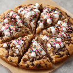 Chocolate Chip Cookie Pizza