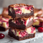 Cherry Cheesecake Brownies