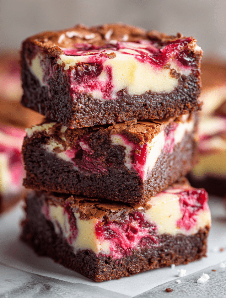Cherry Cheesecake Brownies