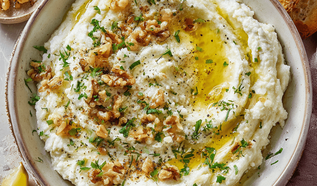 Skordalia (Greek Garlic-Potato Dip)