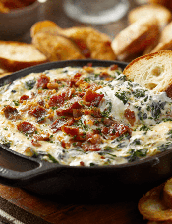 Bacon Spinach Dip
