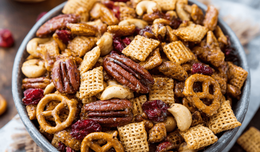 Maple Cinnamon Snack Mix