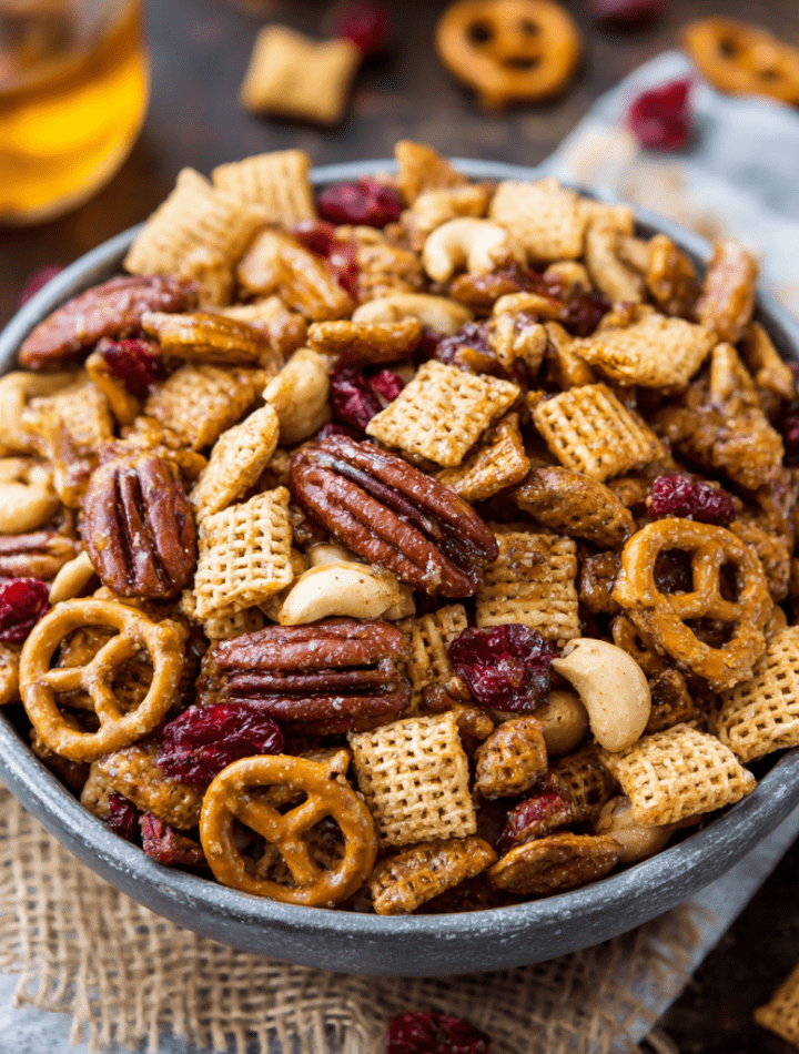 Maple Cinnamon Snack Mix