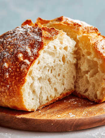 No-Knead Homemade Bread Recipe