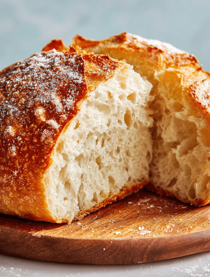 No-Knead Homemade Bread Recipe