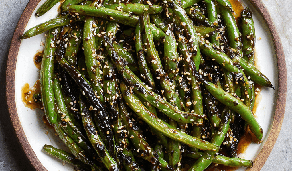Miso Green Beans