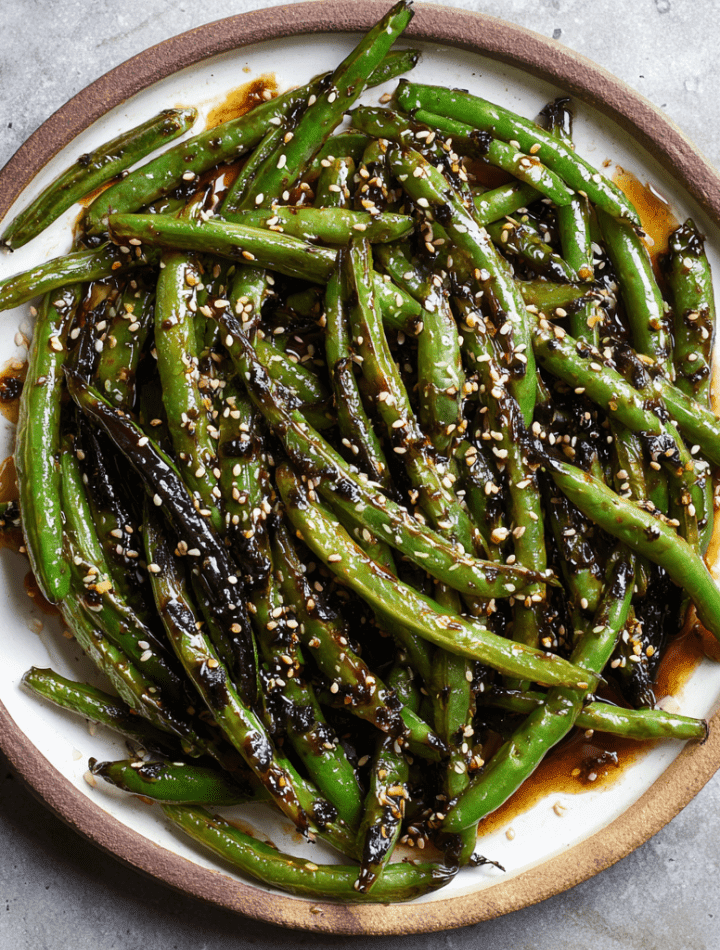 Miso Green Beans