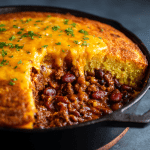 Chili Cornbread Casserole