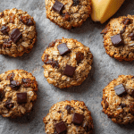 Healthy Banana Oat Cookies