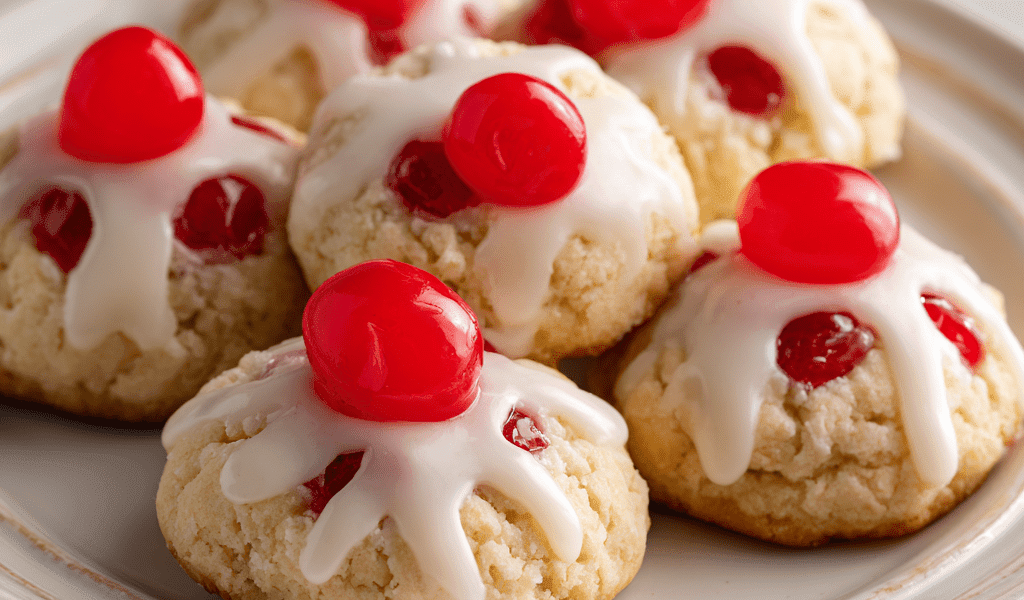 Cherry Vanilla Butter Buttons